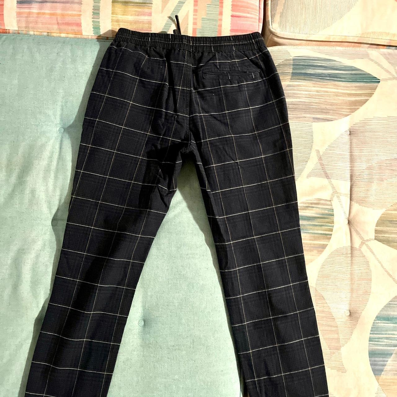 TOPMAN mans checker pants Size W32 L32 gently... - Depop