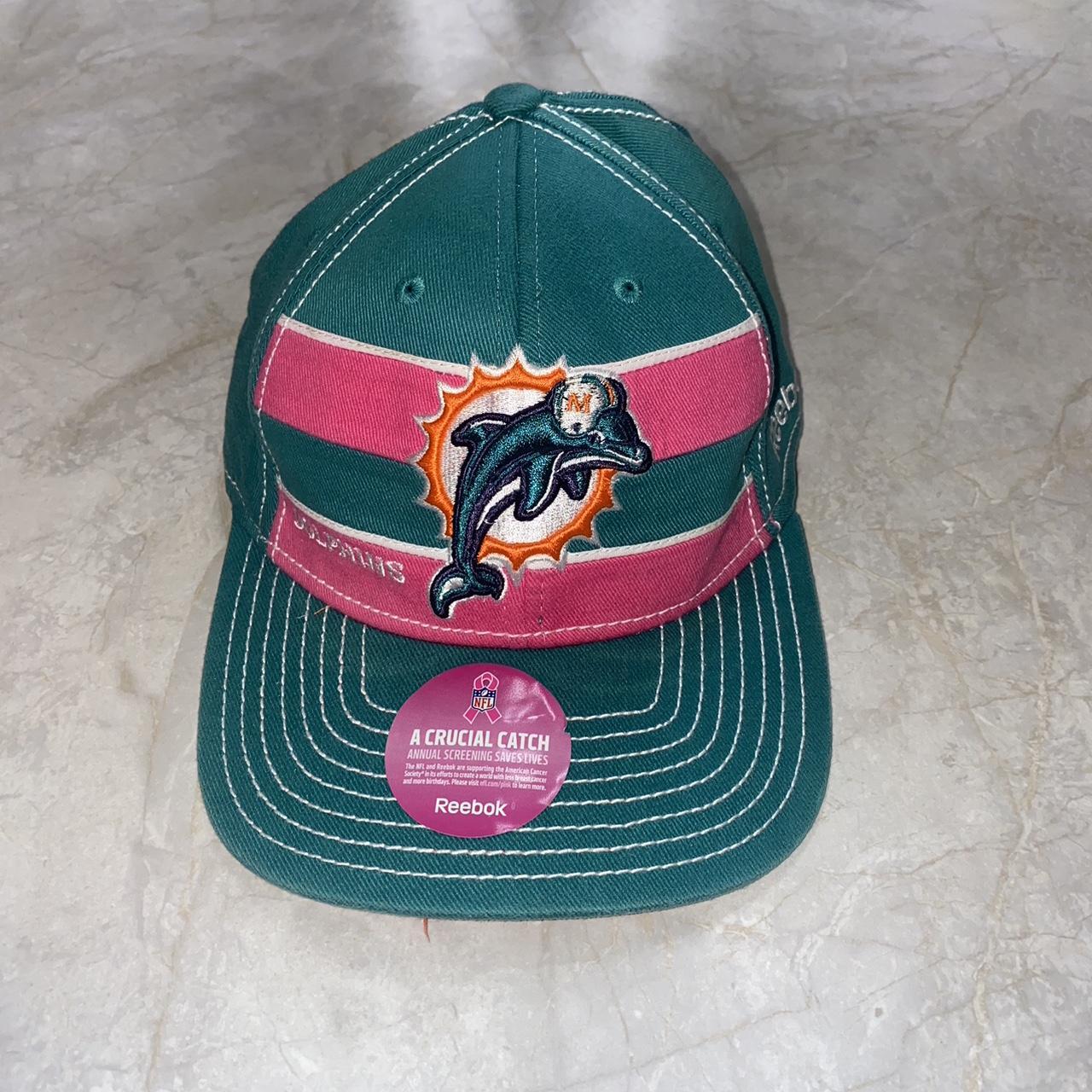 Vintage miami dolphins cancer hat, cap, - Depop