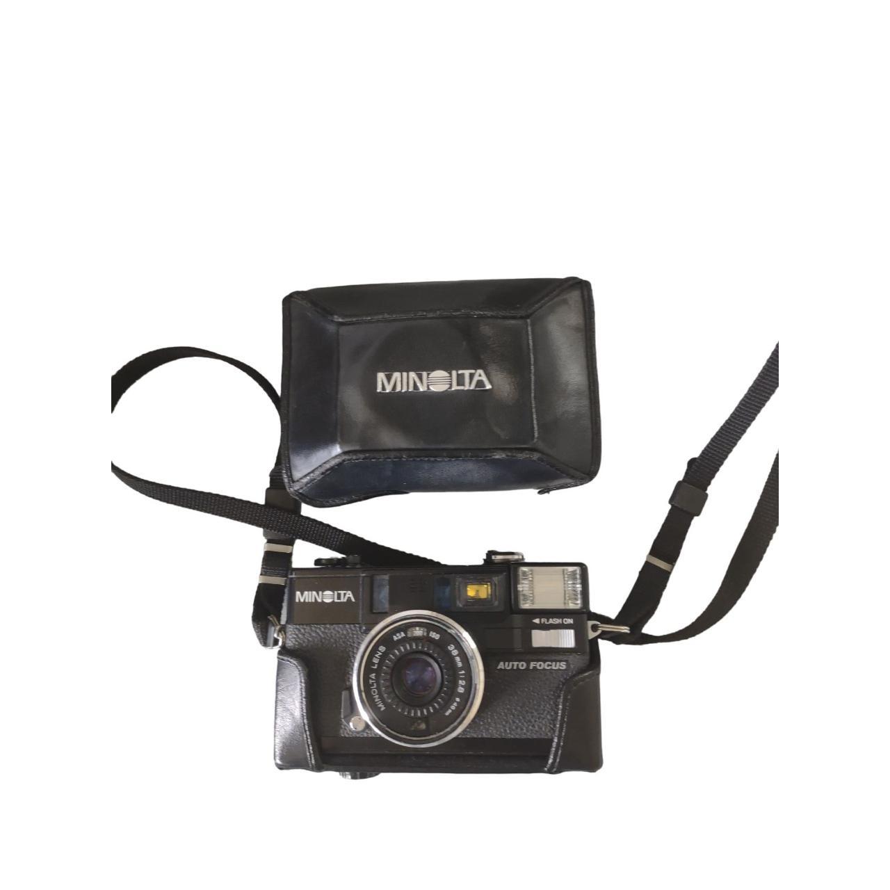 MINOLTA HI-MATIC AF2 35mm Film Camera and Case outlet