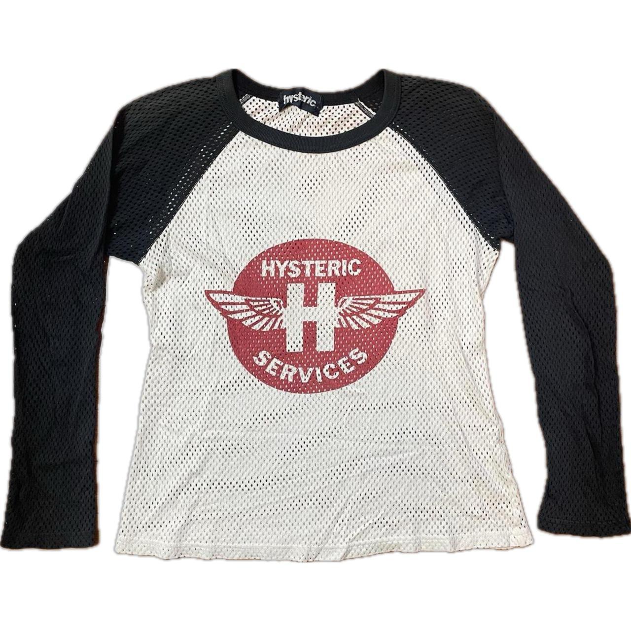 90s Hysteric glamour “hysteric services” mesh...