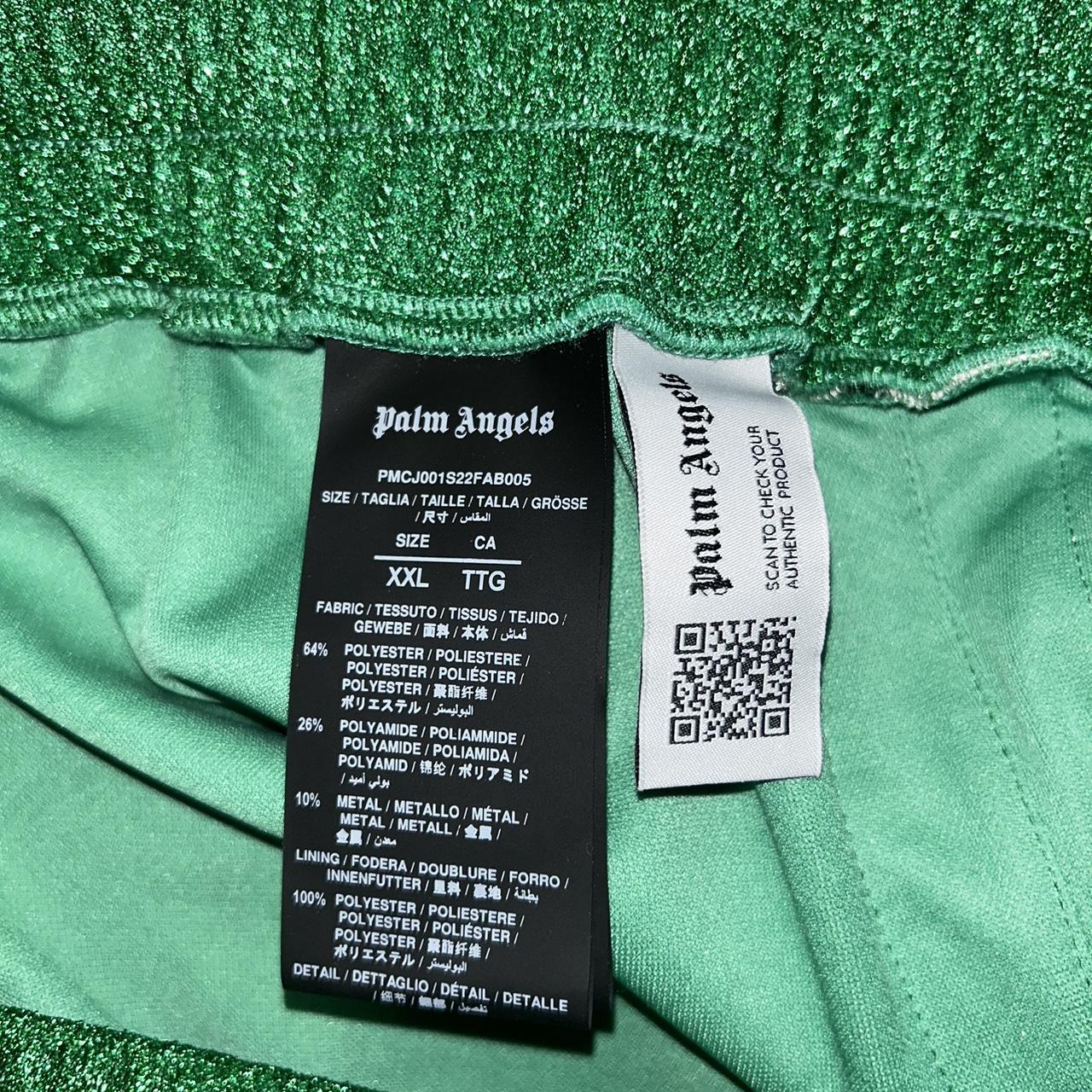 Palm Angels Women's Green Trousers (3)