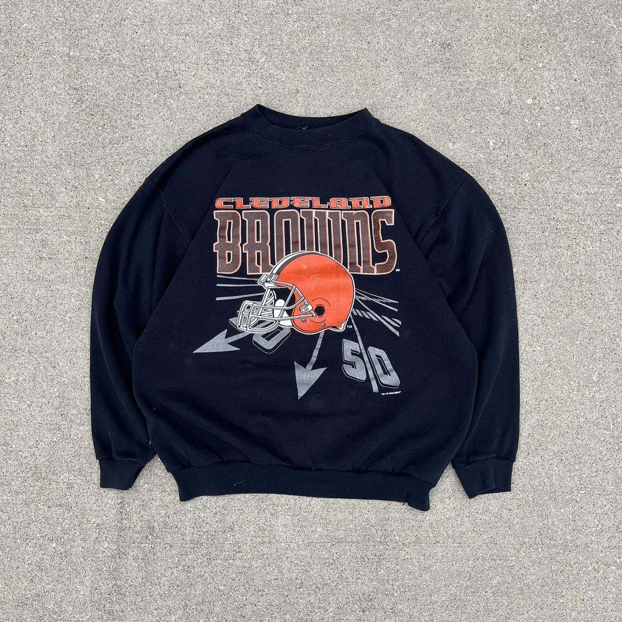 Vintage NFL Cleveland Browns Crew Neck Sweatshirt