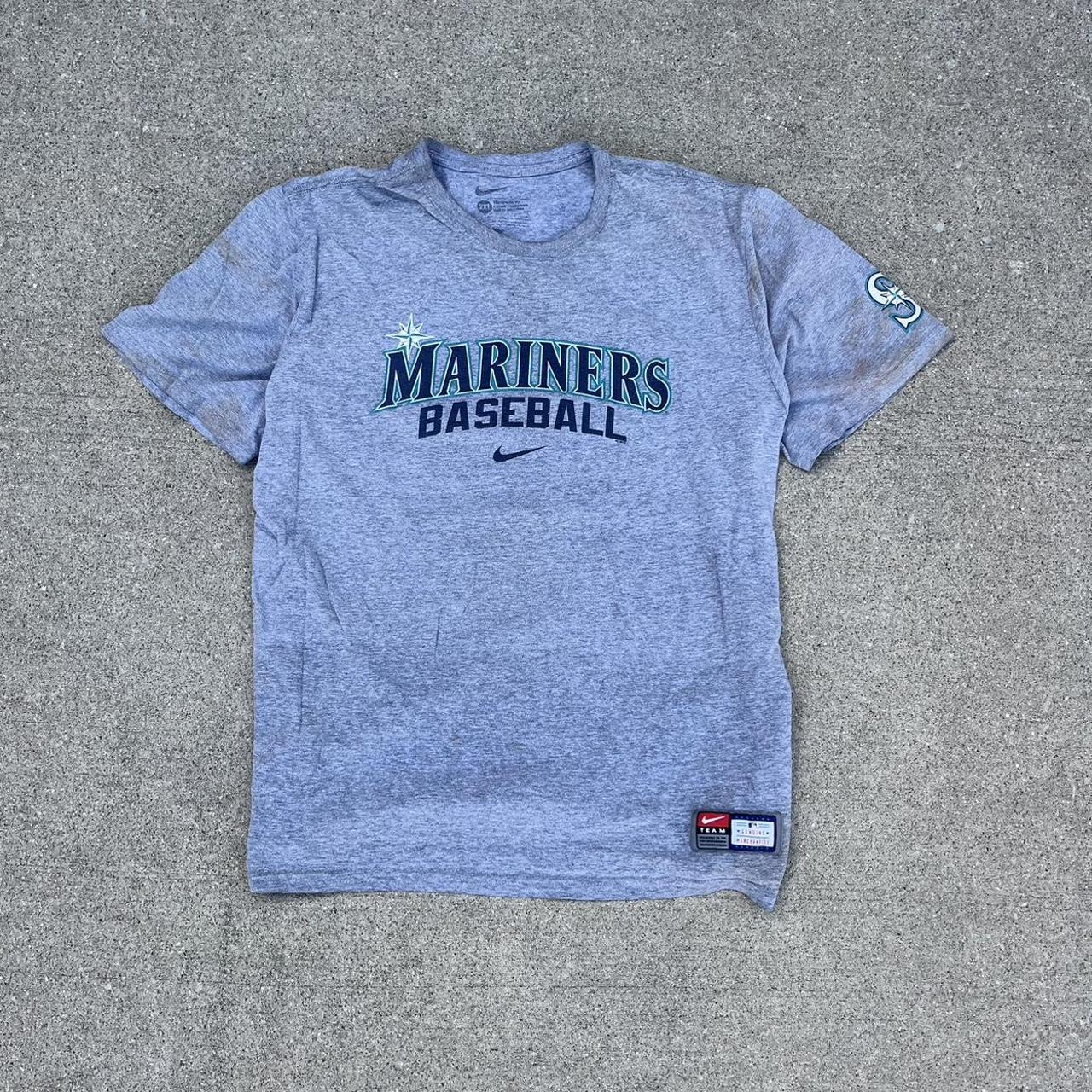 Men's Nike Teal Seattle Mariners MLB Practice T-Shirt