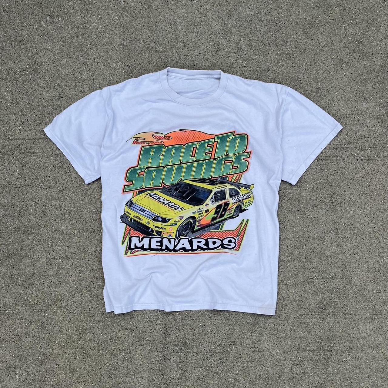 Vintage Nascar Racing Classic Graphic Tee 90s... - Depop