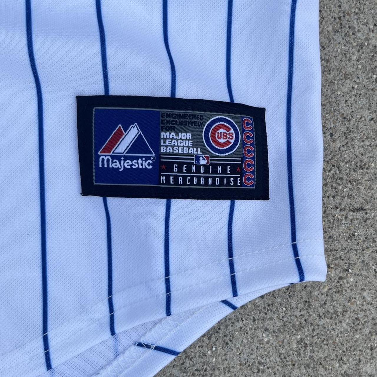 Baseball Jersey – Chicago Cubs – Lee #25 – Mlb – Pin Striped