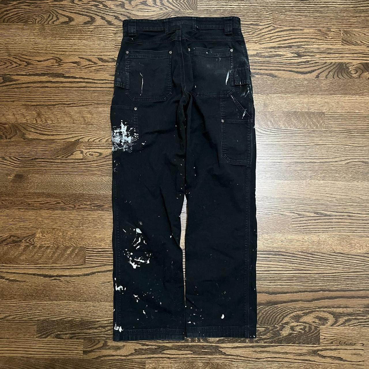 Duluth Trading Company Men's Black and White Jeans (2)