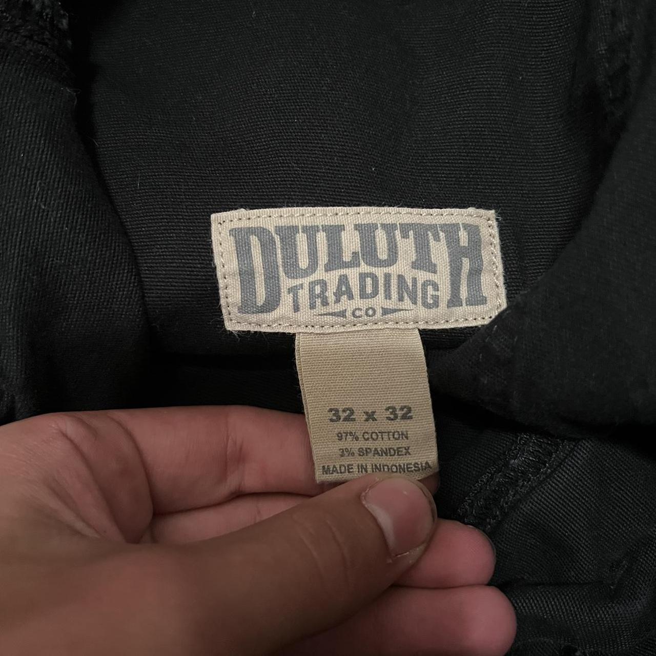 Duluth Trading Company Men's Black and White Jeans (3)