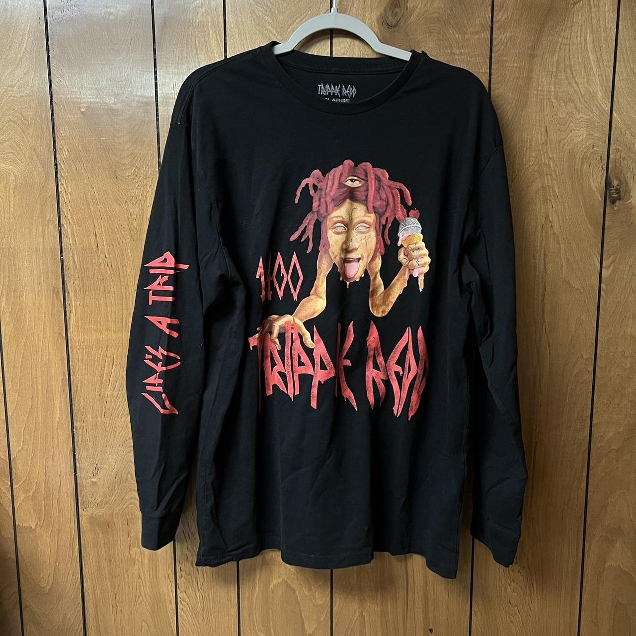 Trippie Redd concert long sleeve shirt... - Depop