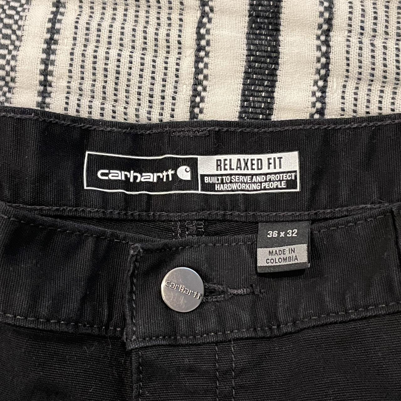 Carhartt Men's Black Trousers | Depop