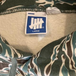 UNDEFEATED TIGER CAMO ICON HOODIE mens L 24” pit to... - Depop