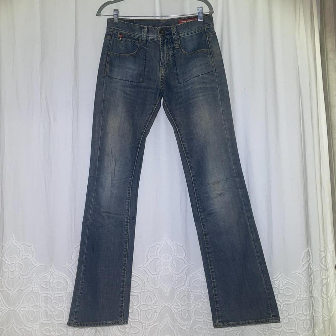 Vintage Miss Sixty low waisted wide leg jeans - Depop