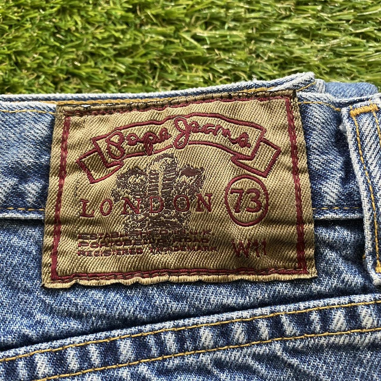 Pepe Jeans 90s Light Wash Denim Pepe London,... - Depop