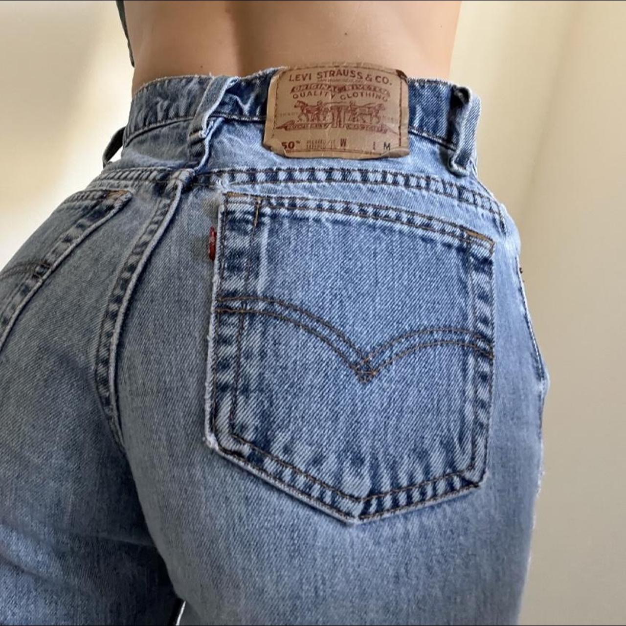 Vintage Levi’s, they are a 5 JR. But I’m generally a... - Depop