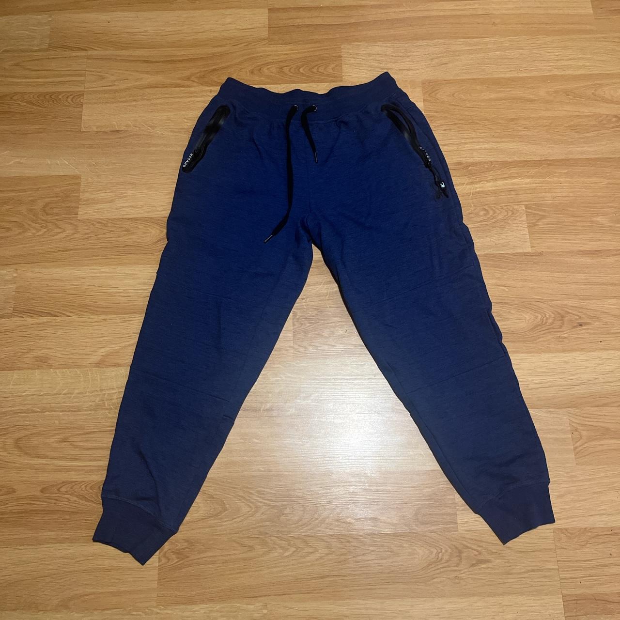 Spyder Men's Blue Joggerstracksuits Depop