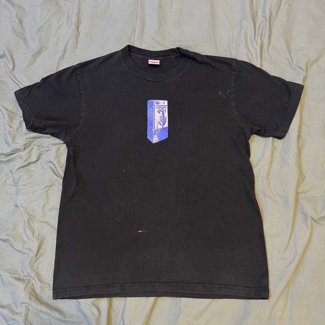 Supreme phone deals booth tee