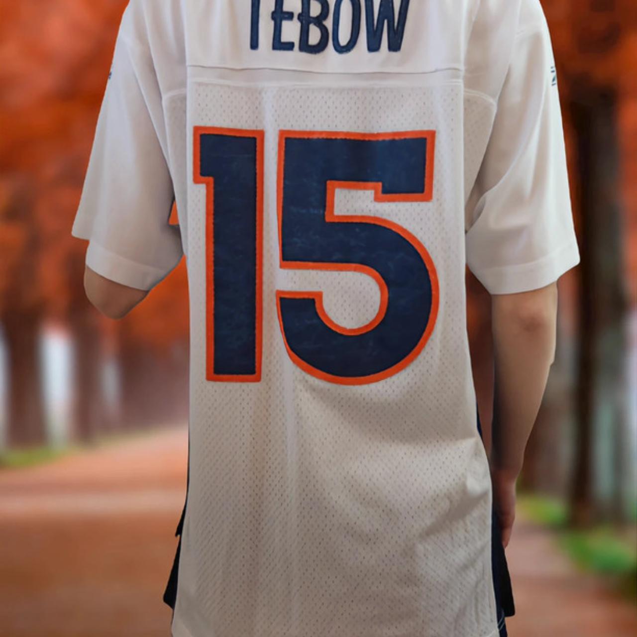 Denver Broncos Tim Tebow NFL Reebok Stitched Jersey - Depop