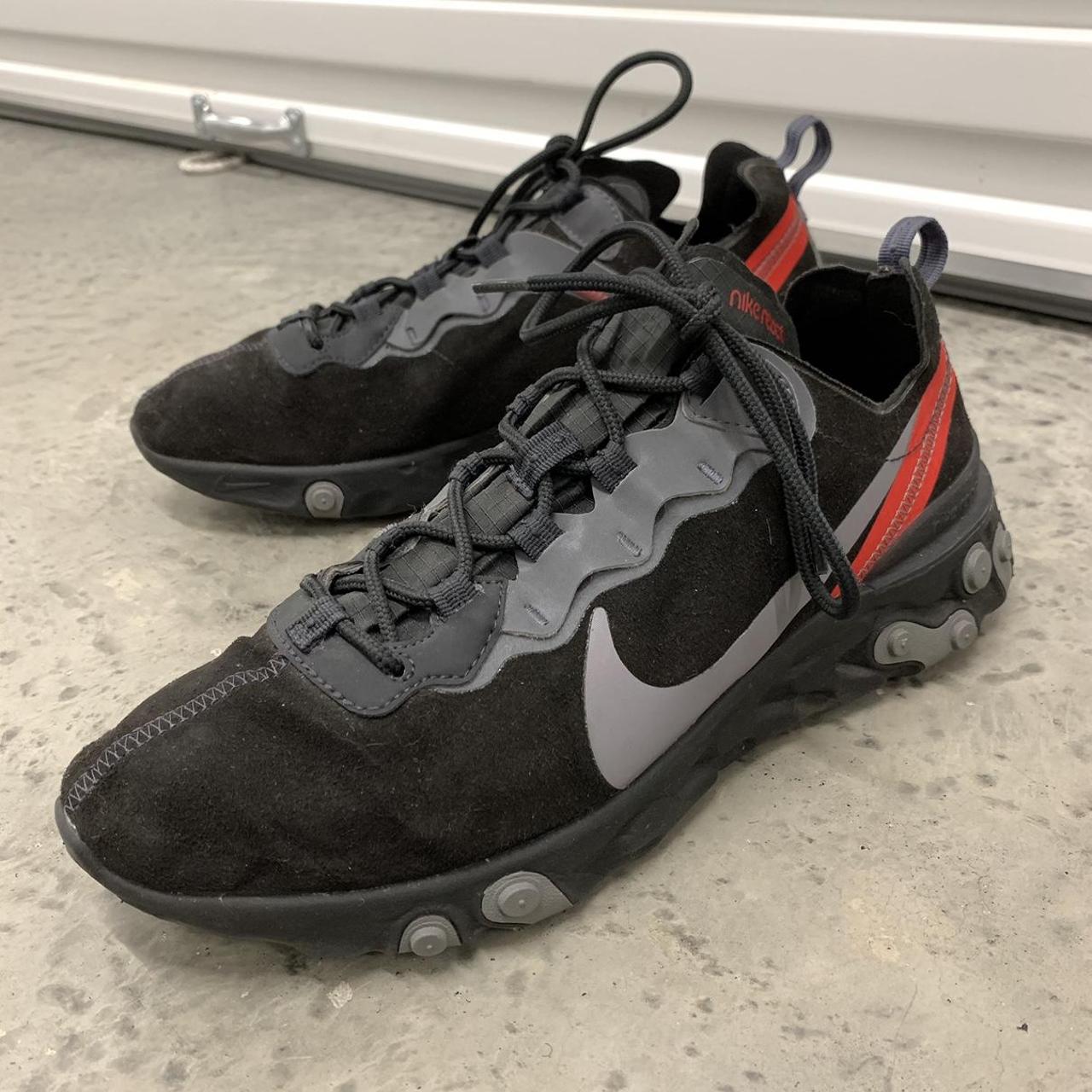 nike react element 55 prm black mineral cyan