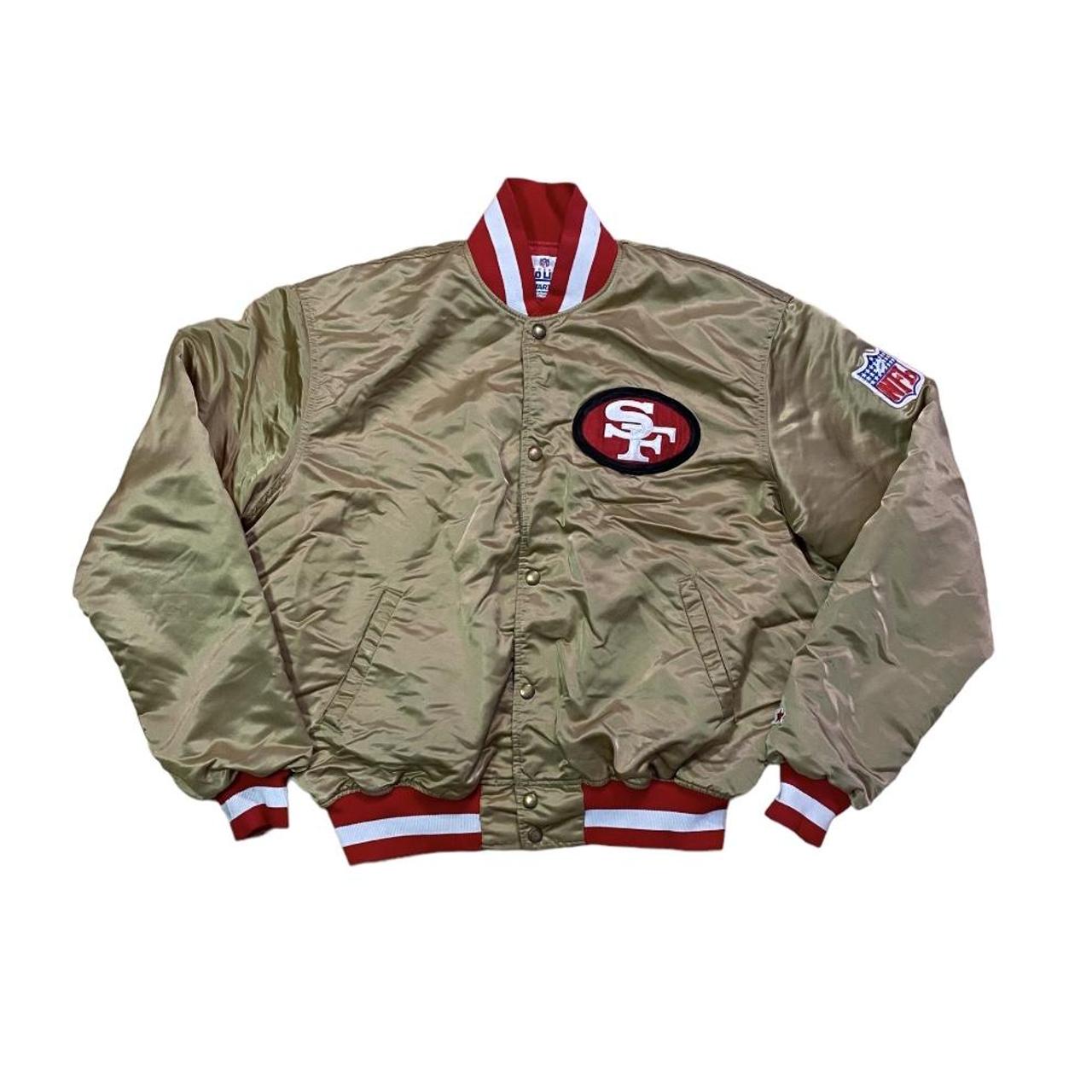 San Francisco 49ers Starter Jacket. Size XL. Classic - Depop