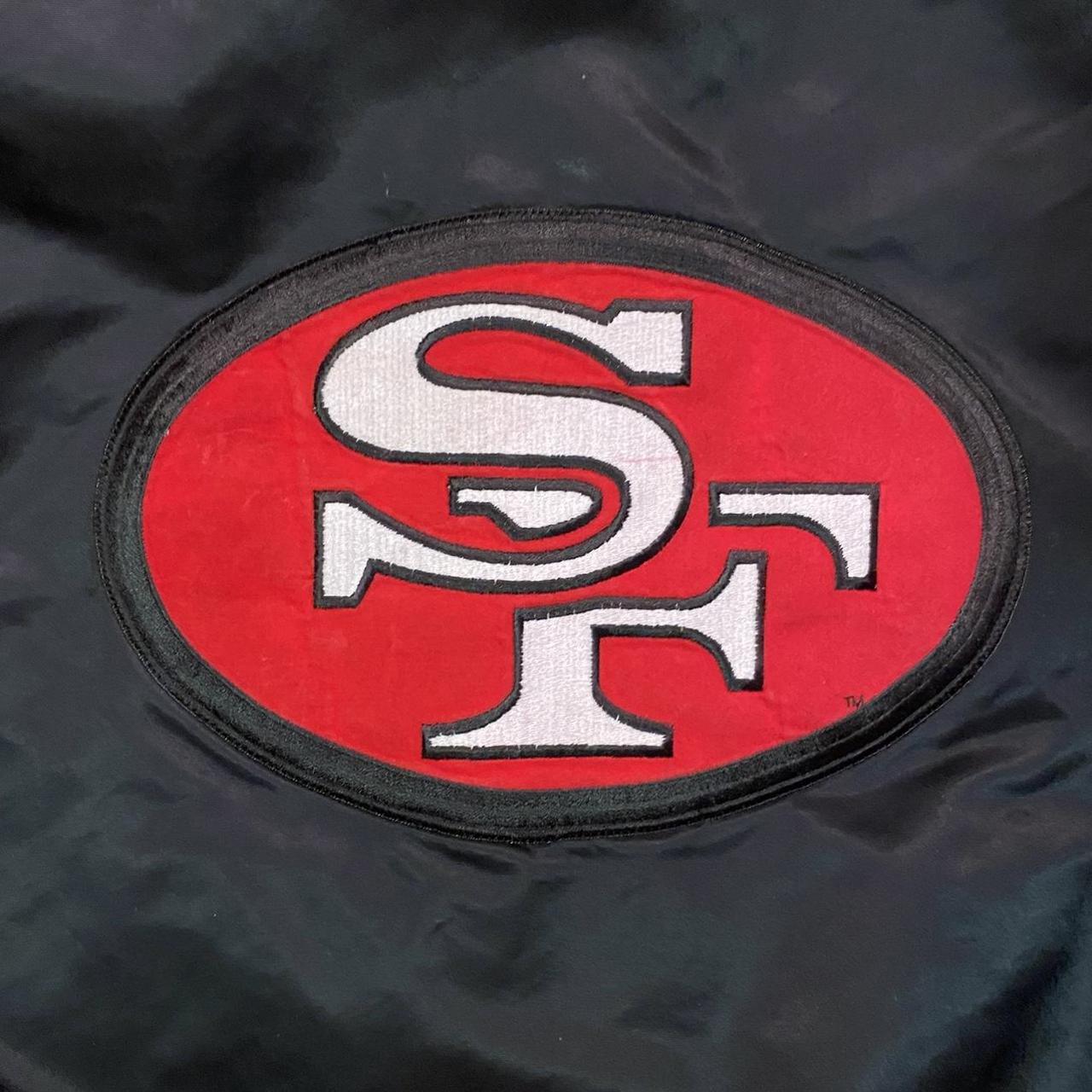 1980s San Francisco 49ers satin jacket Few marks - Depop