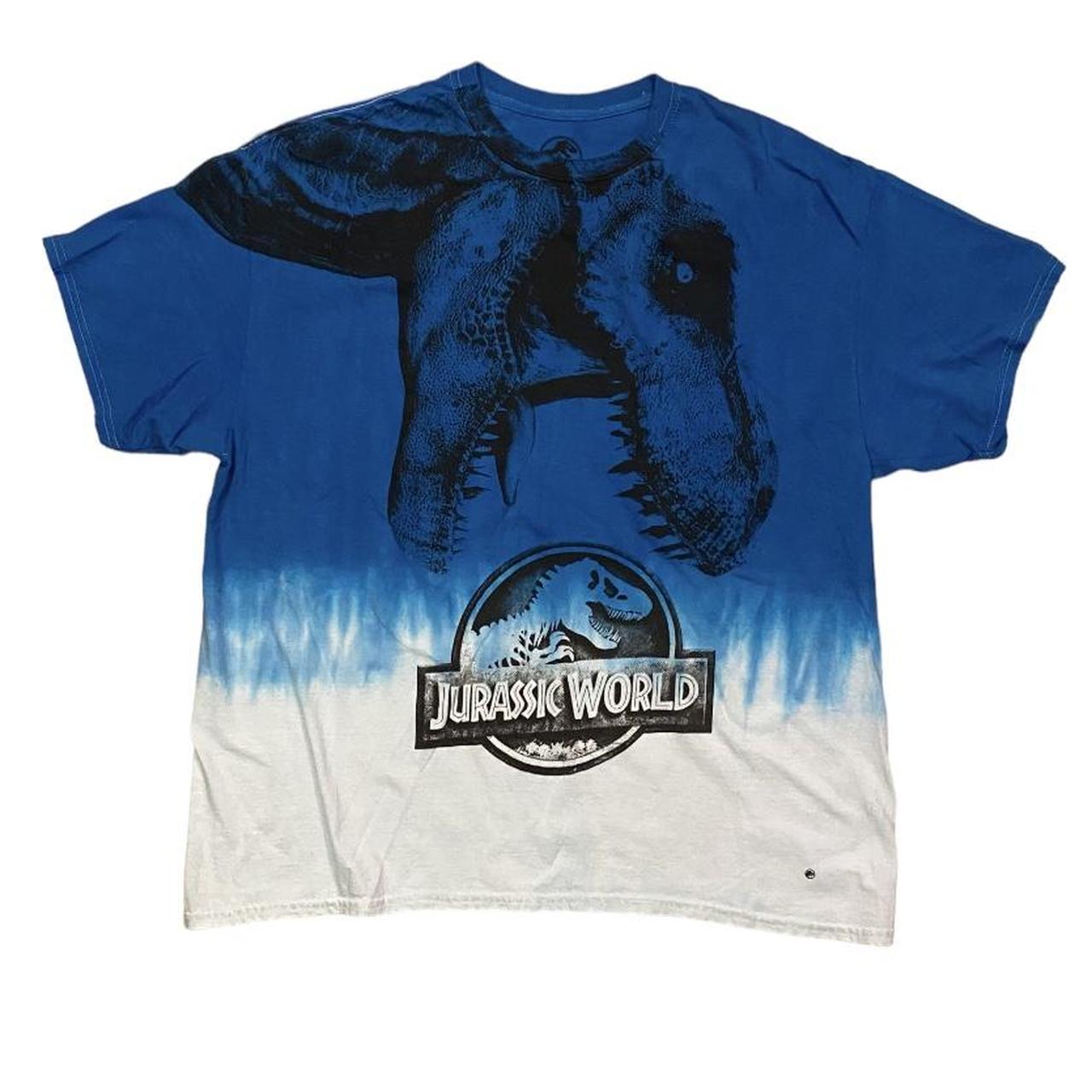 tie dye jurassic park shirt