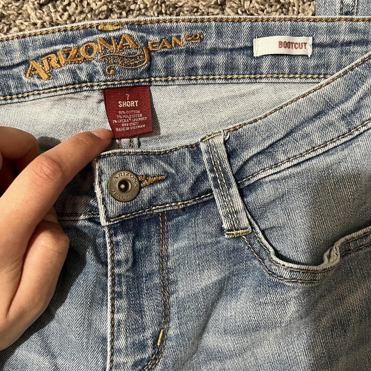 low rise flared jeans Depop