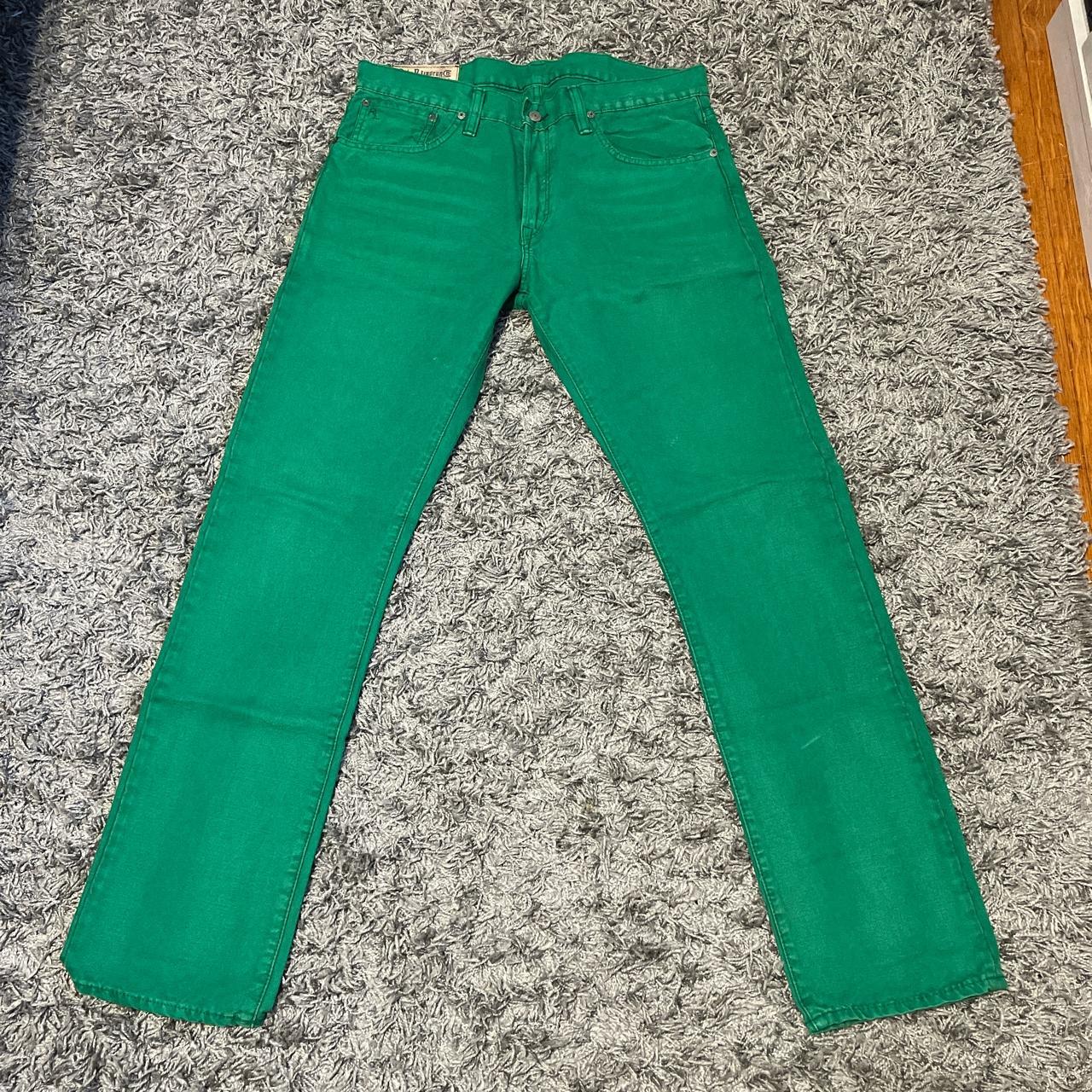 Polo Ralph Lauren, Green Denim Jeans, 32/32