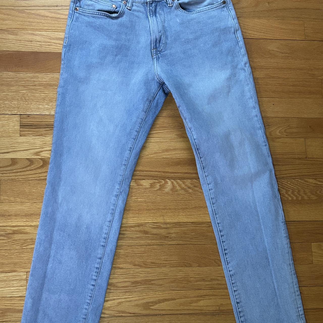 H and m 2024 light blue jeans