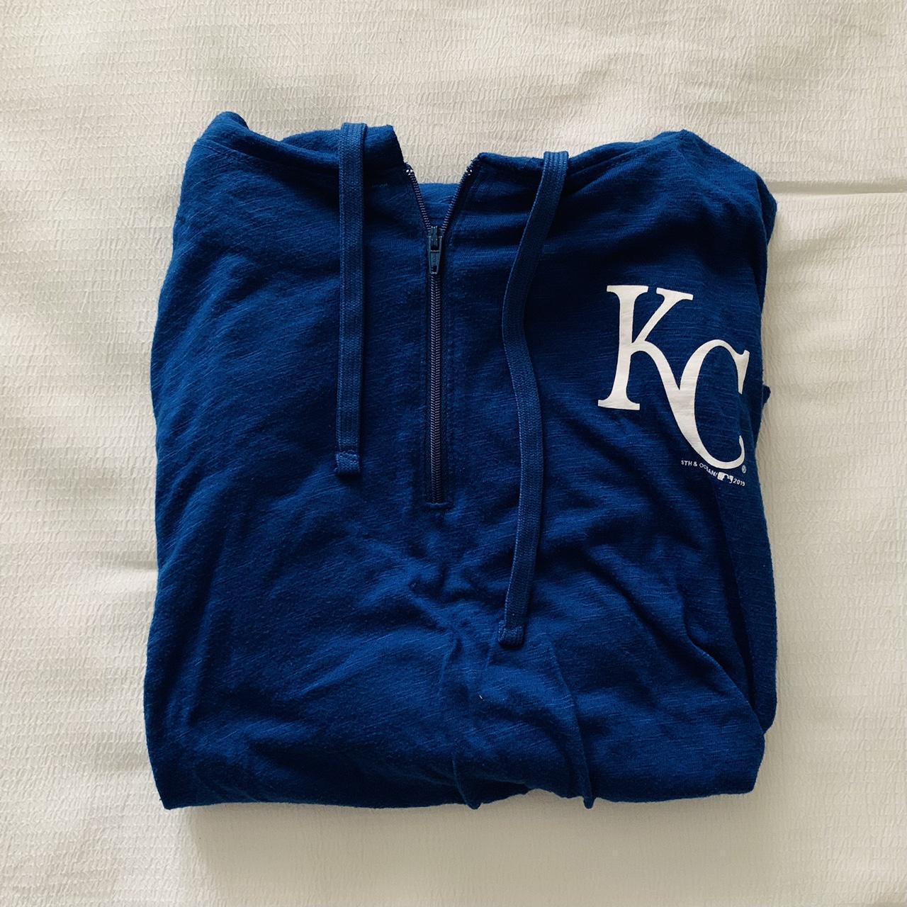 Kansas City royals hoodie Size small no - Depop