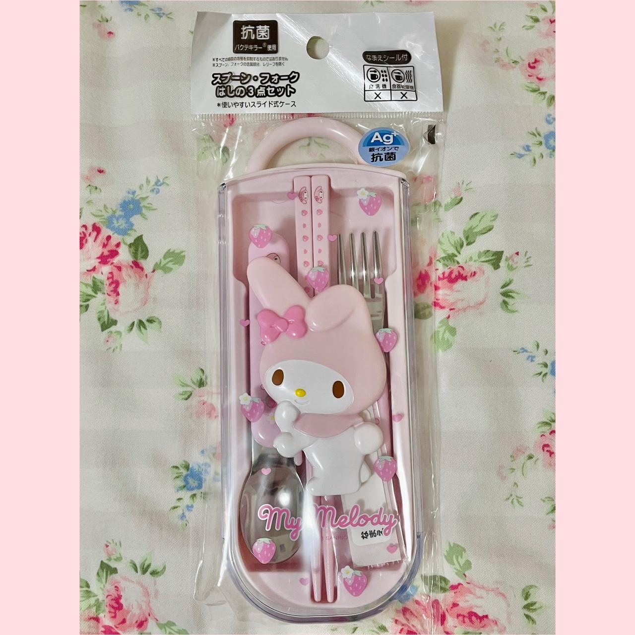 My Melody Utensils Set! Brand new! Never used Set... - Depop