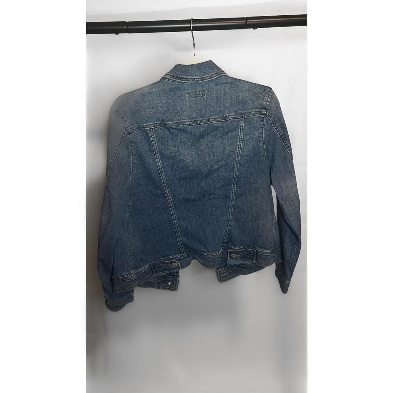 Ava & Viv Denim Jacket Medium wash Size X: (Fits... - Depop