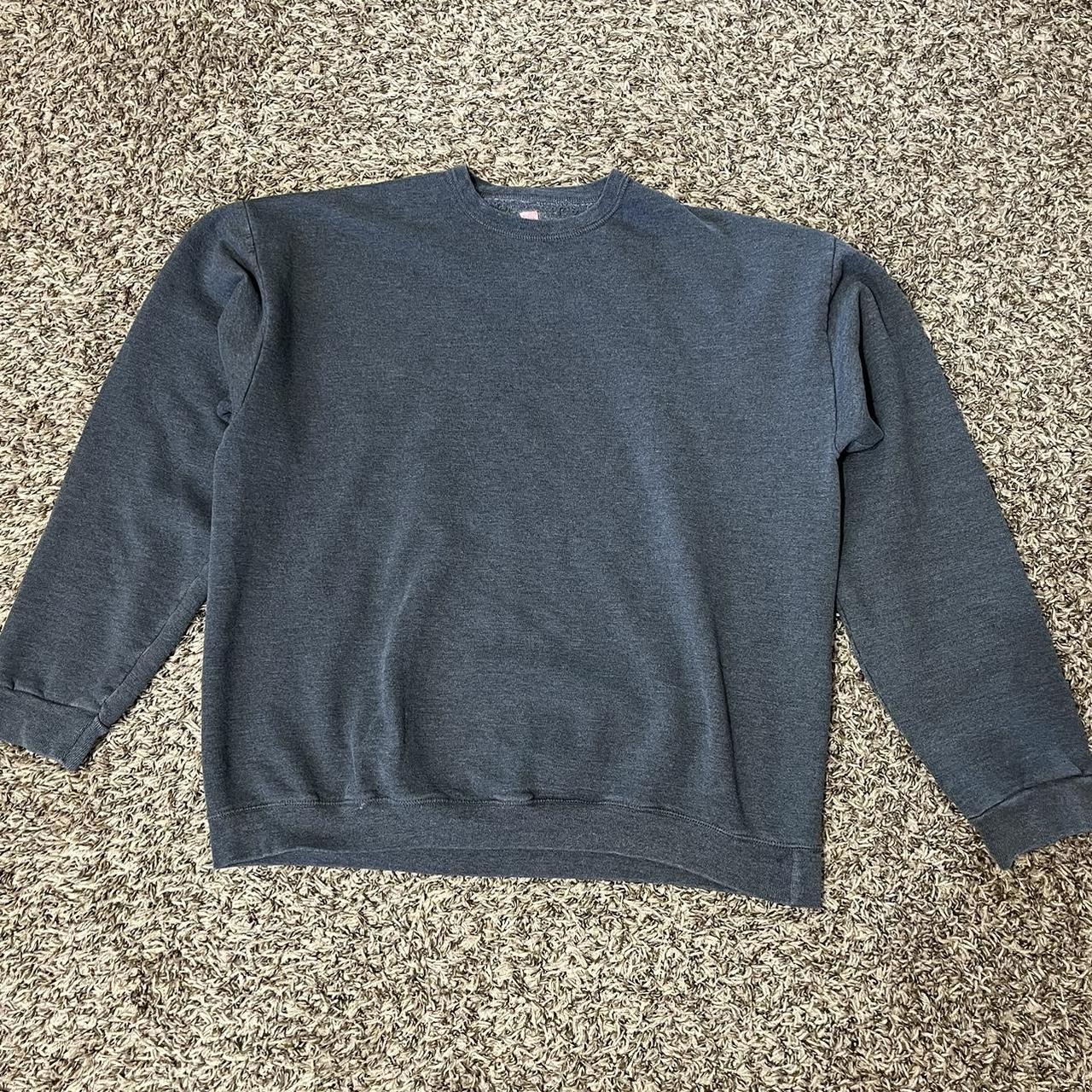 Hanes Men's Grey Sweatshirt | Depop