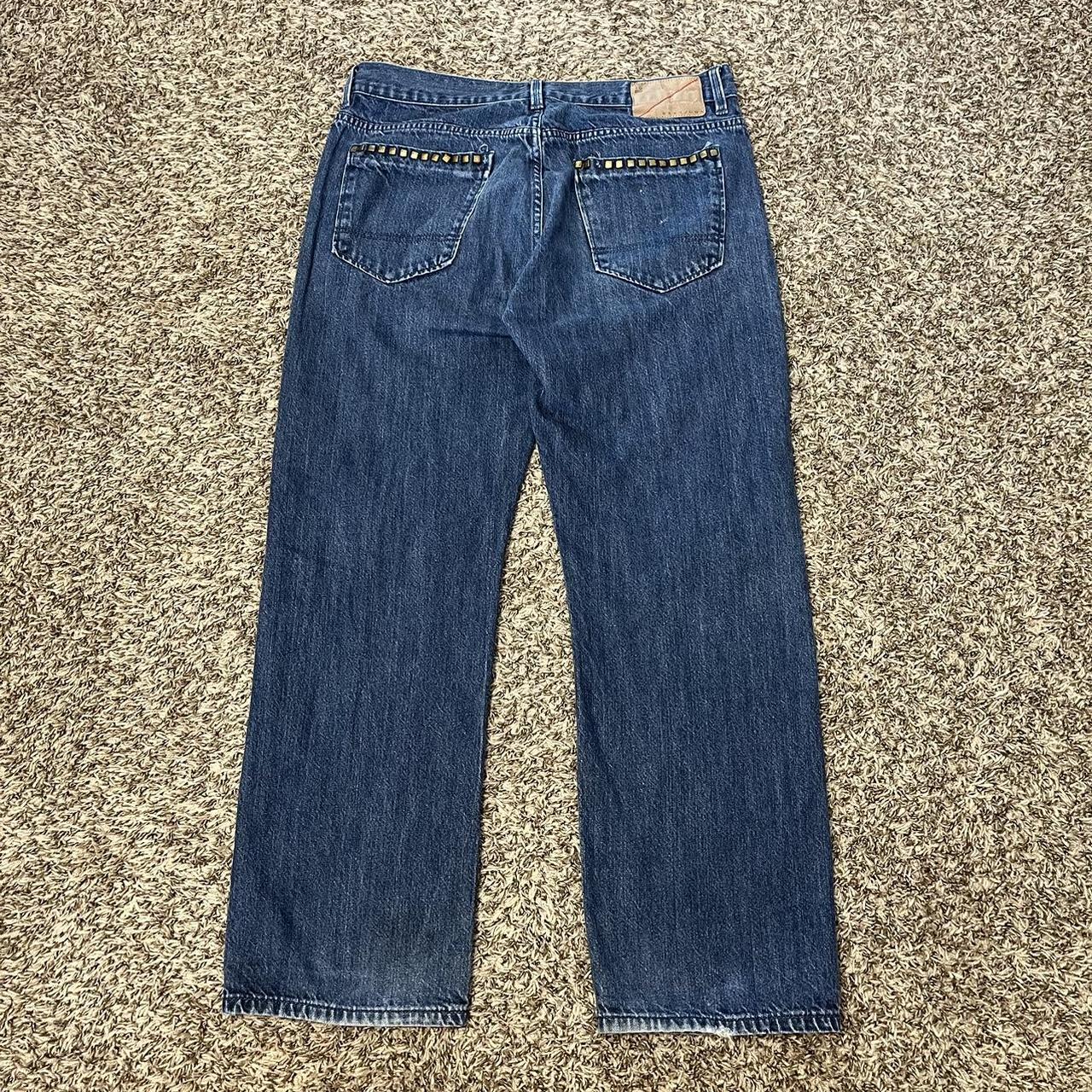 Vintage Sean John jeans Studded back pockets Size... - Depop