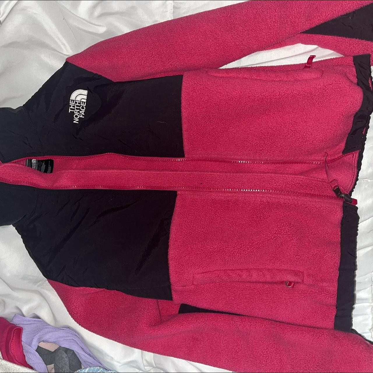 Pink North face Worn a hand full of times - Depop