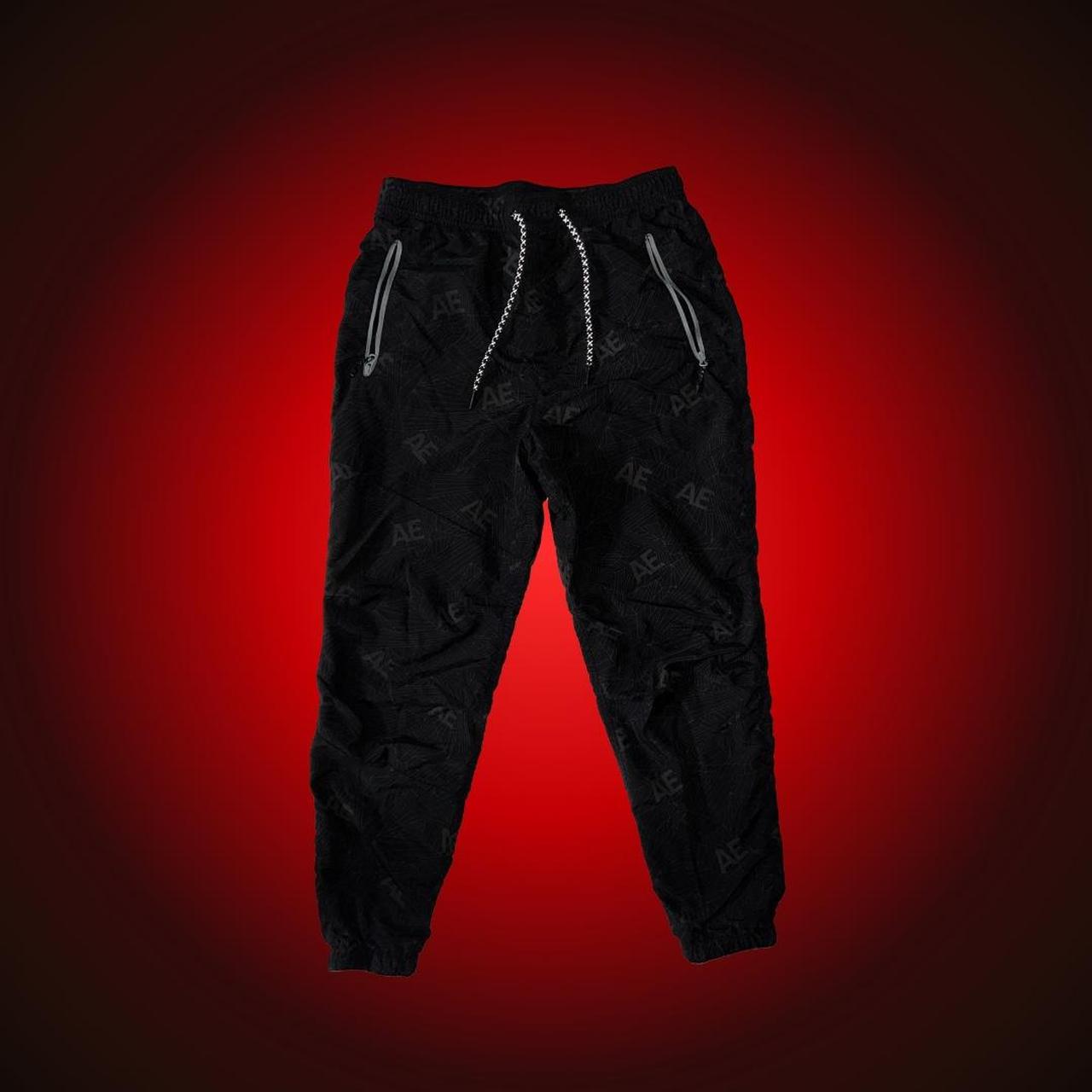 American Eagle Men's Black Joggerstracksuits Depop