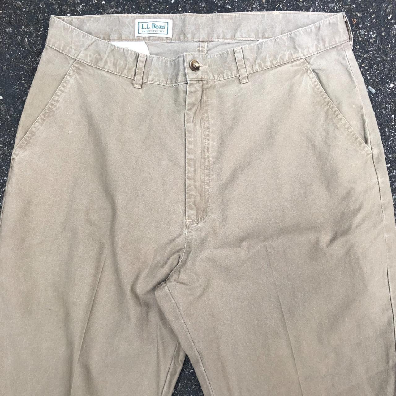 LL Bean Tropic Weight Chino Pants... - Depop