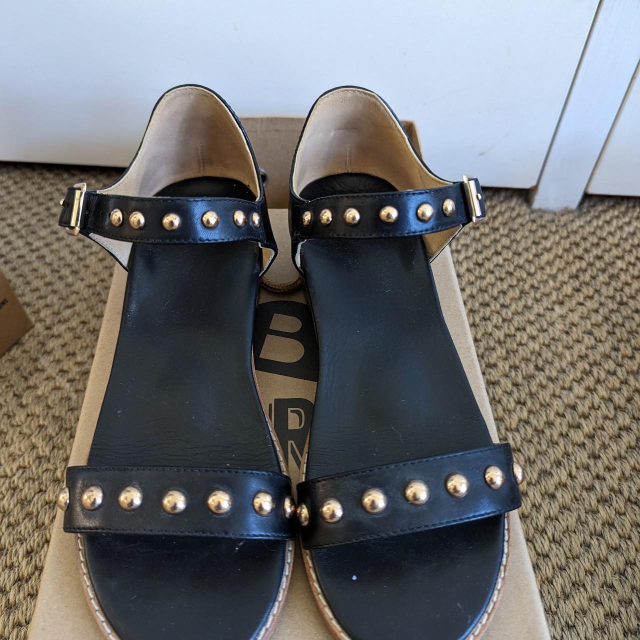 Bared Footwear Black leather Lyrebird Sandals Depop