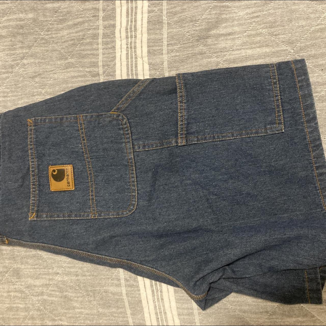 Carhartt Carpenter Shorts Jorts Bought For 130 Depop   P0 