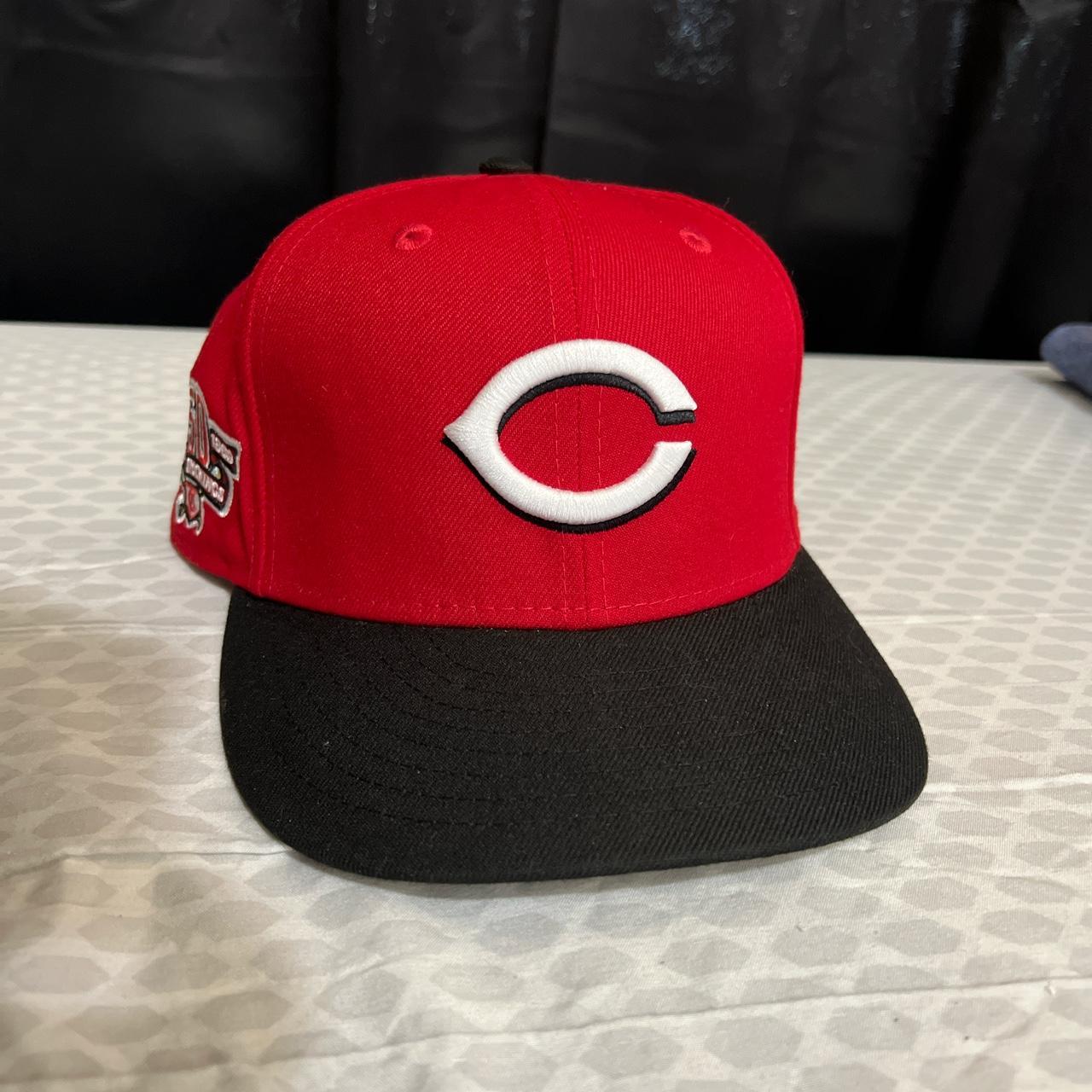 New Era Cincinnati Reds Fitted Grey Bottom Black Grey