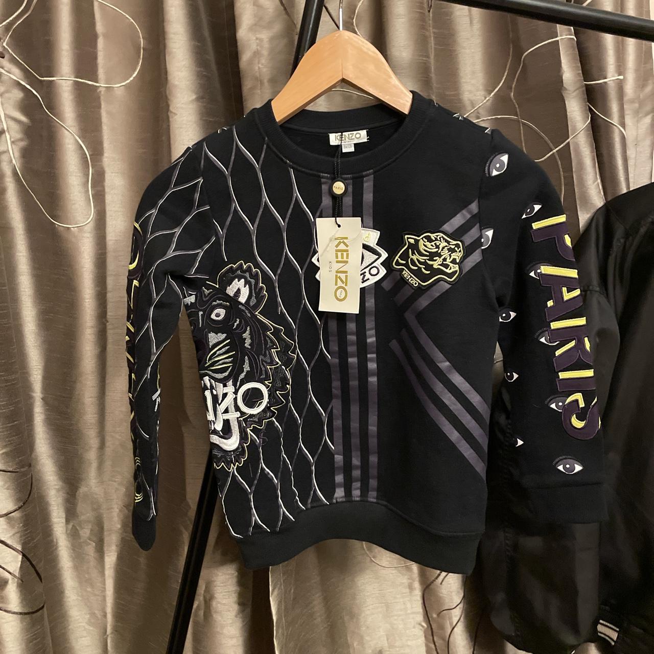 Black kenzo jumper kids hotsell