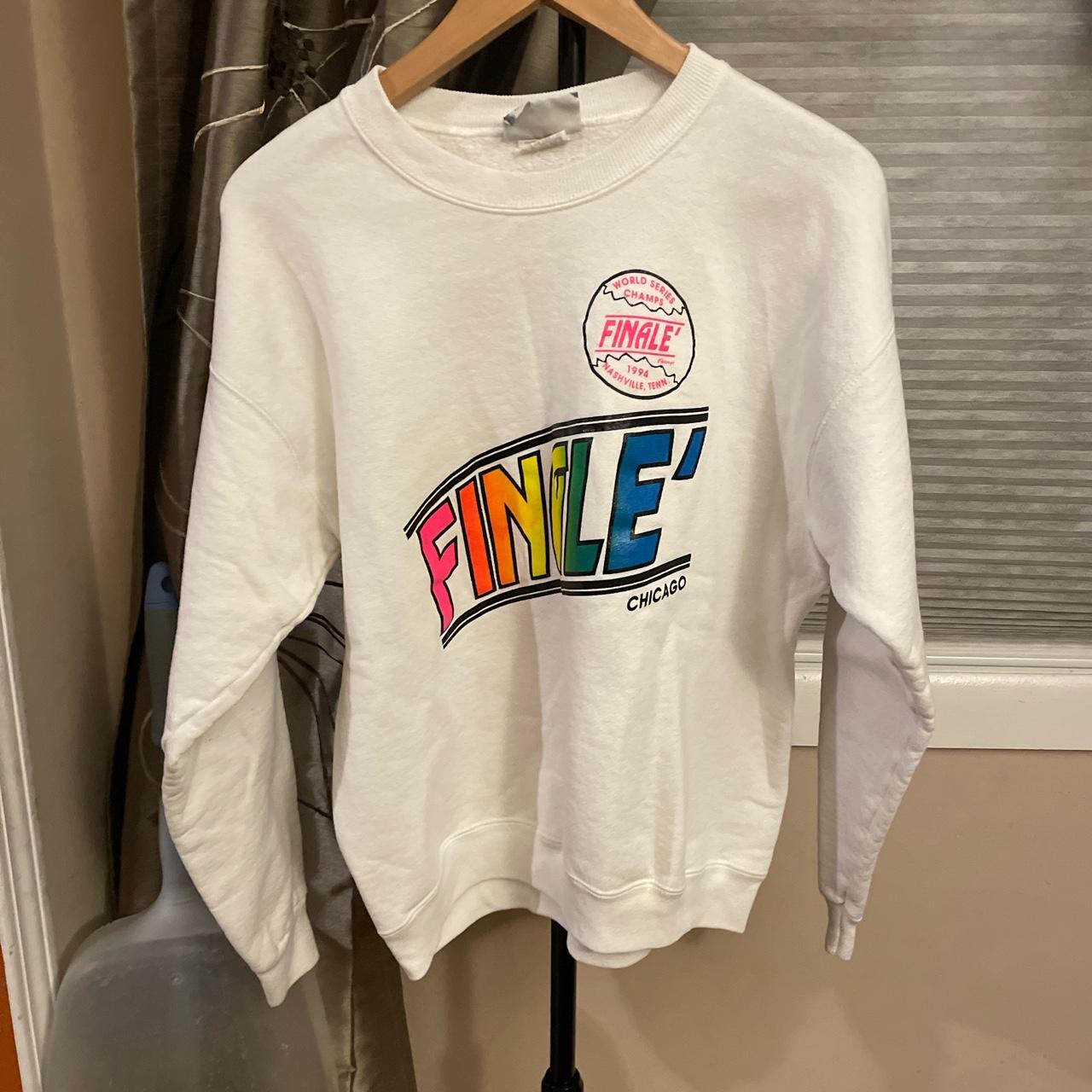 1994 25th anniversary jazzercise crewneck pullover - Depop