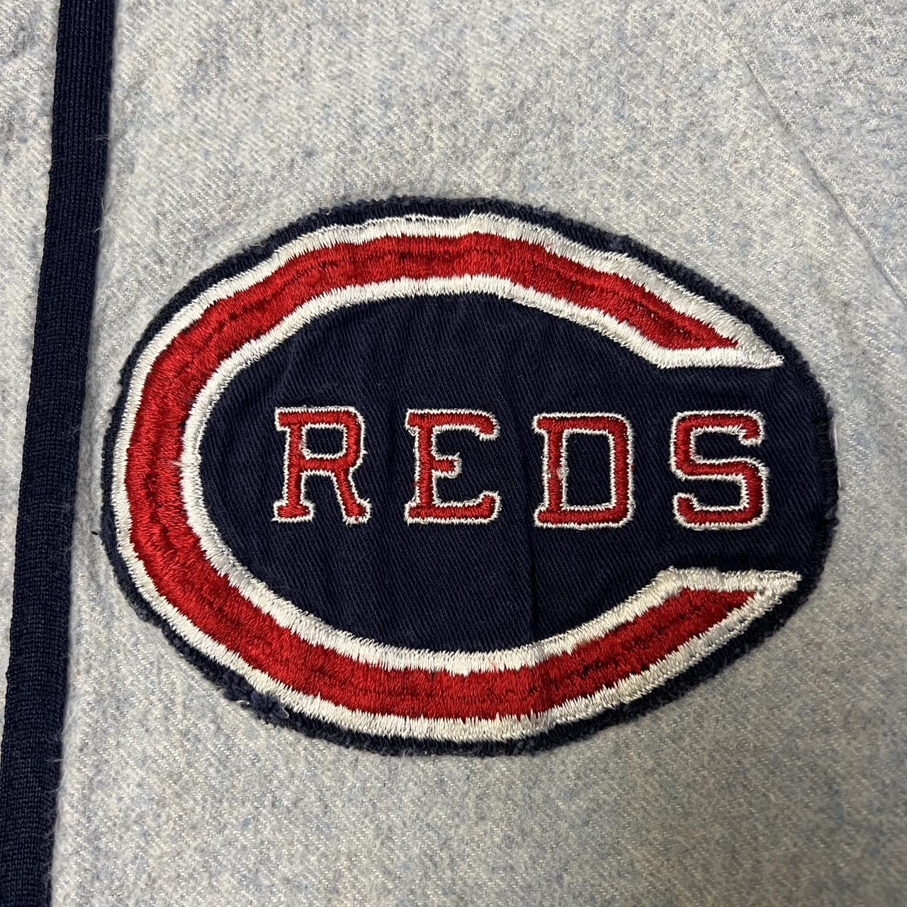 Vintage Reds Jersey! Made in 🇺🇸 size: Kids L, Adult - Depop