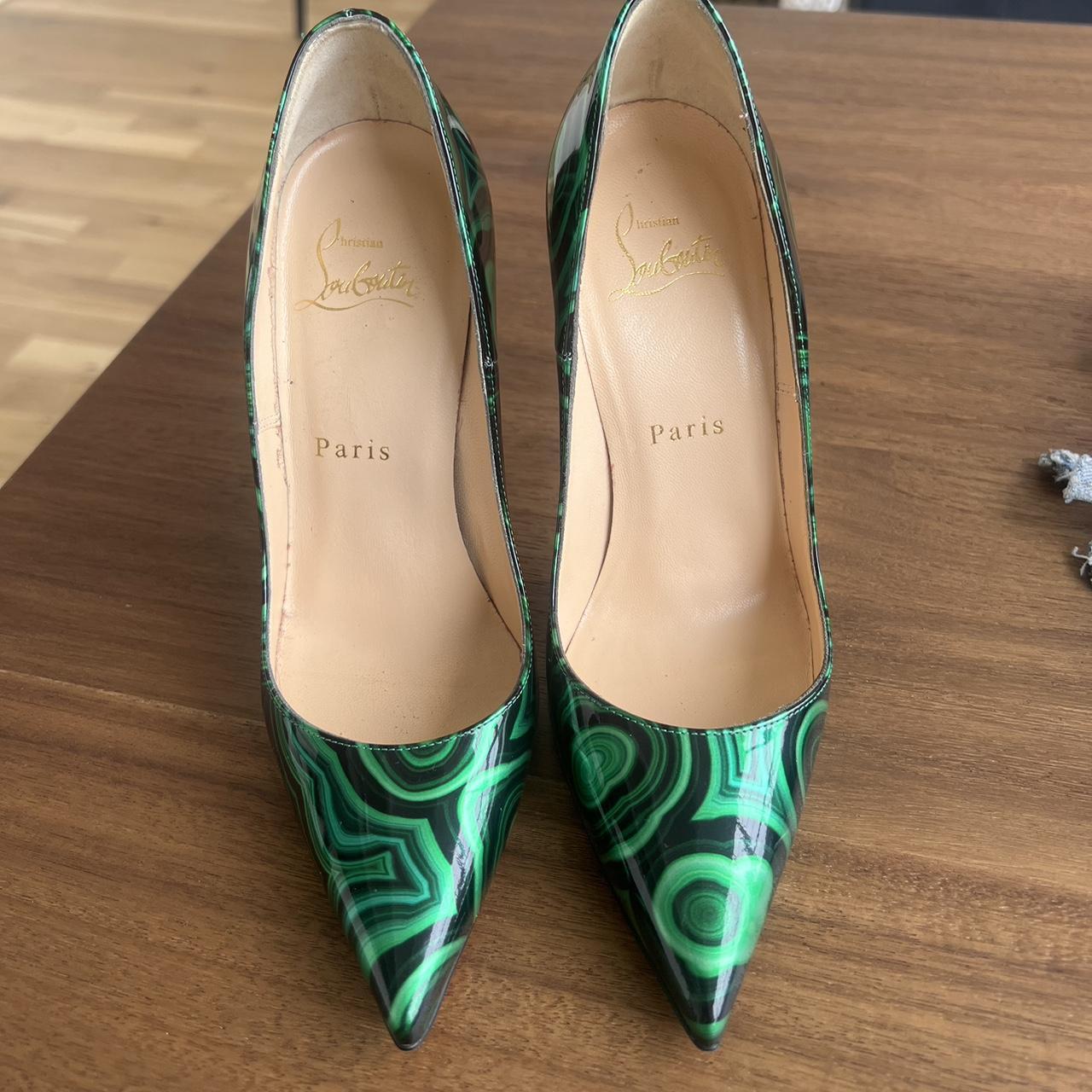 Louboutin malachite on sale