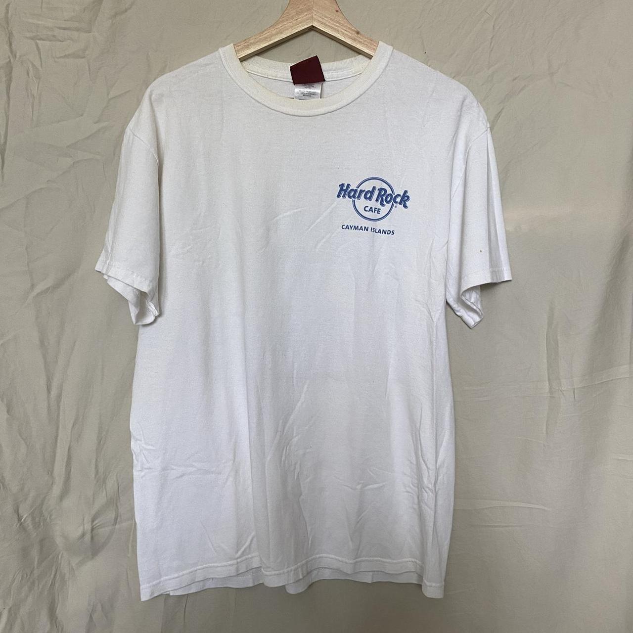 2000S HARD ROCK CAFE CAYMAN ISLAND TSHIRT SIZE... - Depop