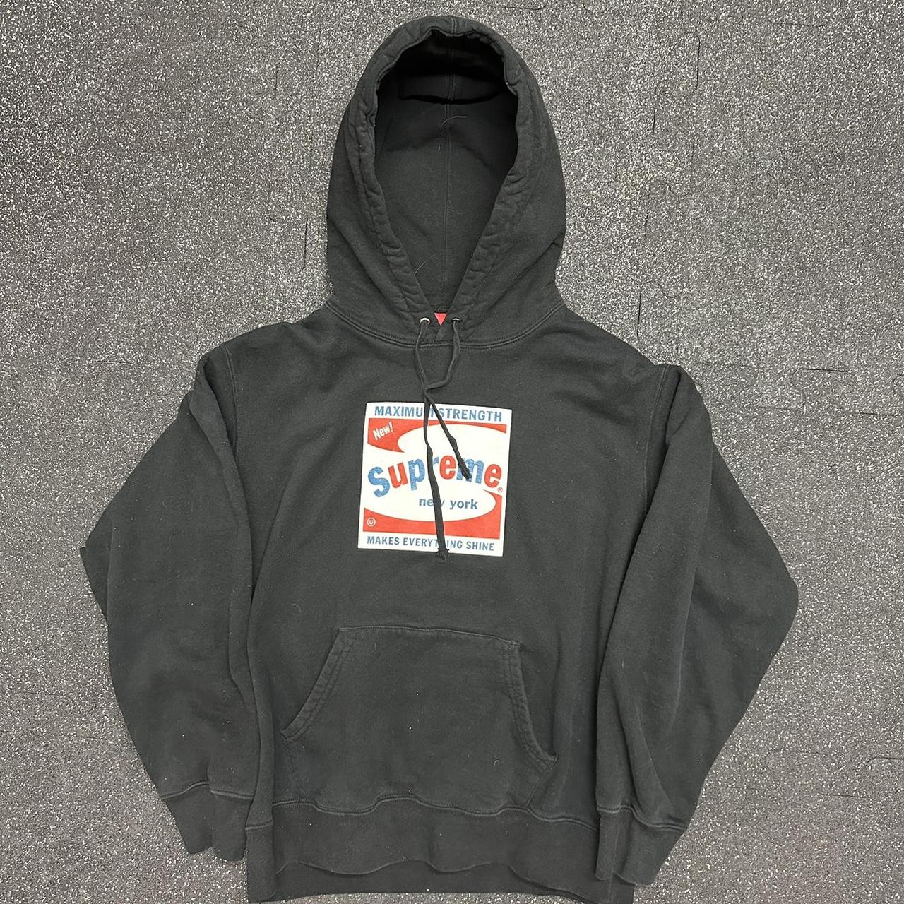 black supreme jordan hoodie