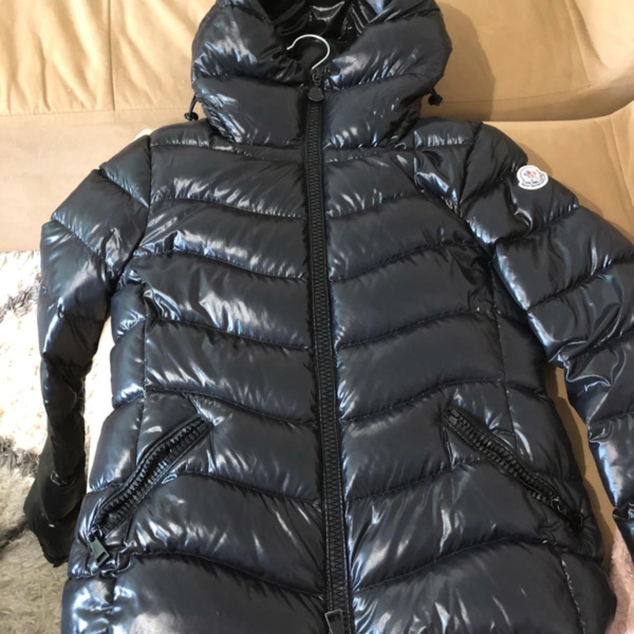 Moncler Jacket Puffer anthia Black Size 2 - M... - Depop