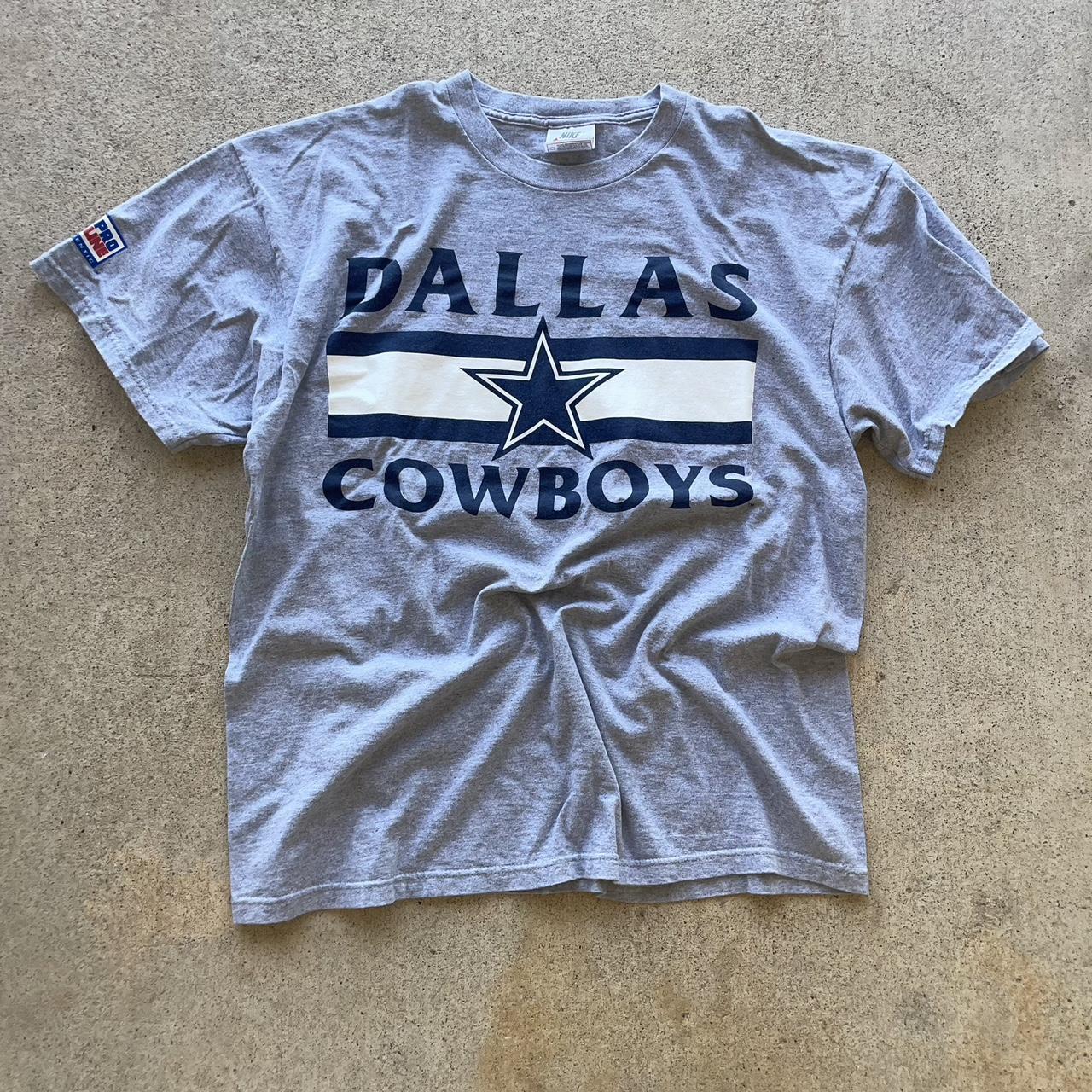 nike dallas cowboys hoodie size: M condition: - Depop