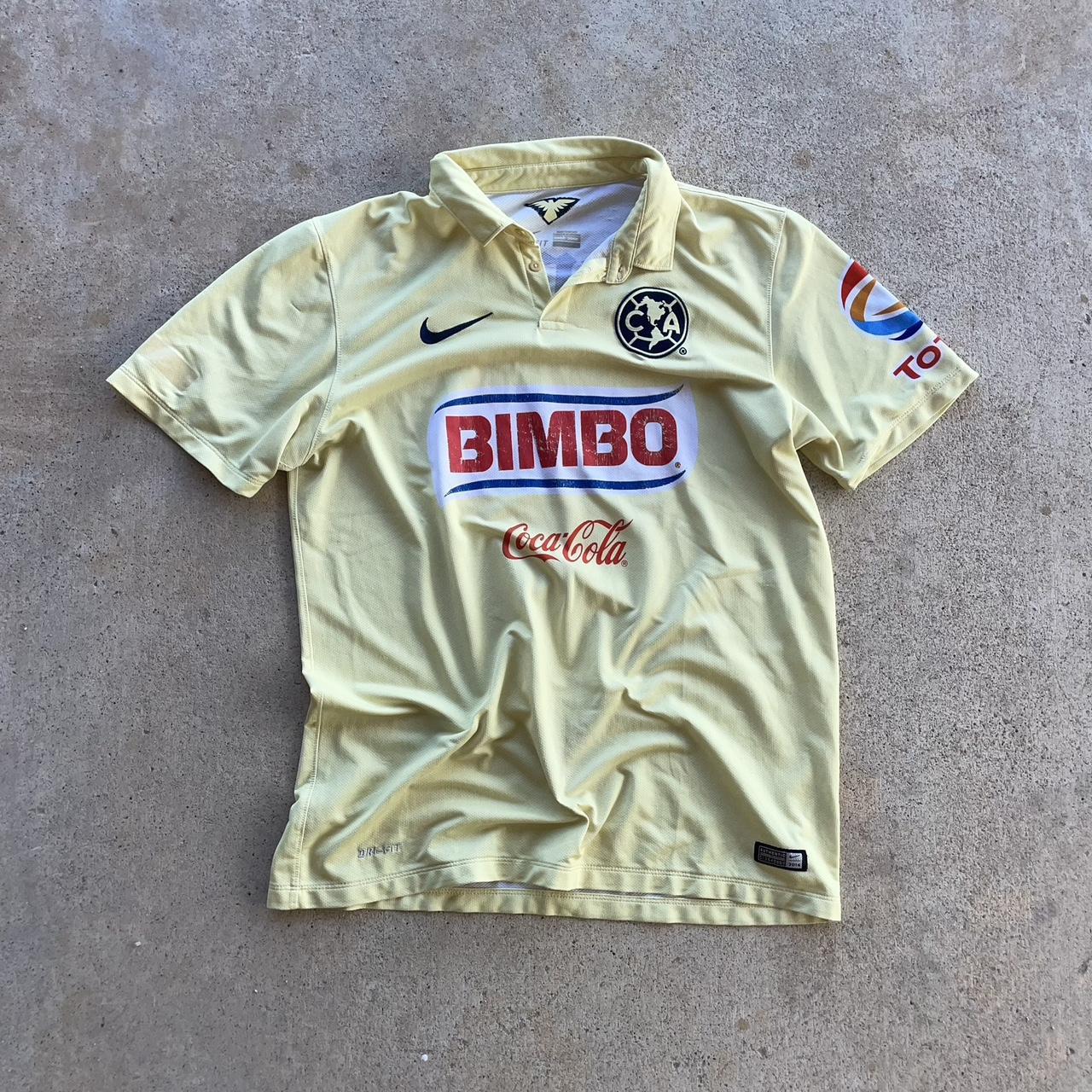 Club America Bimbo Nike Soccer Jersey Men's Small