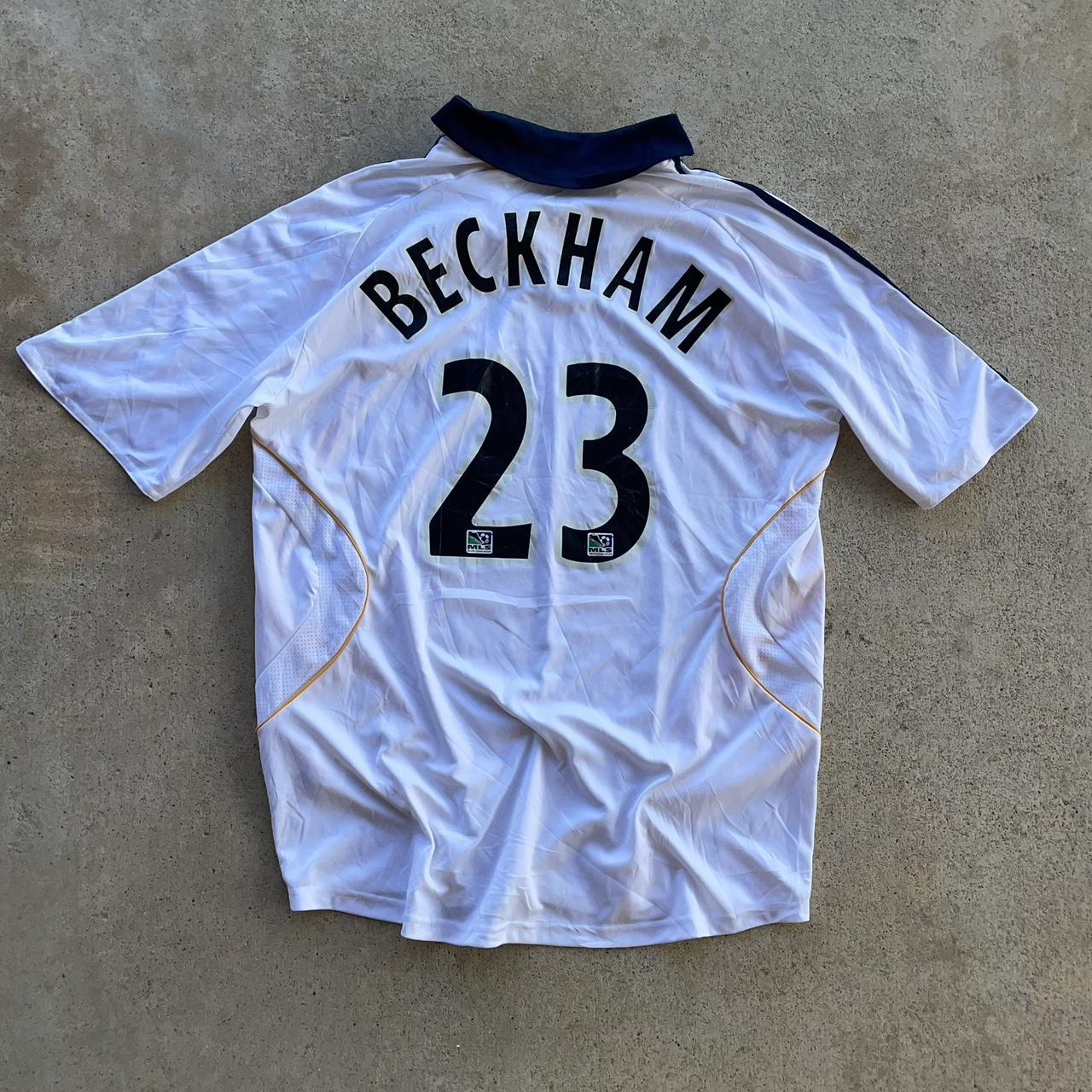 DAVID BECKHAM 'LA GALAXY' JERSEY WORN GREAT - Depop