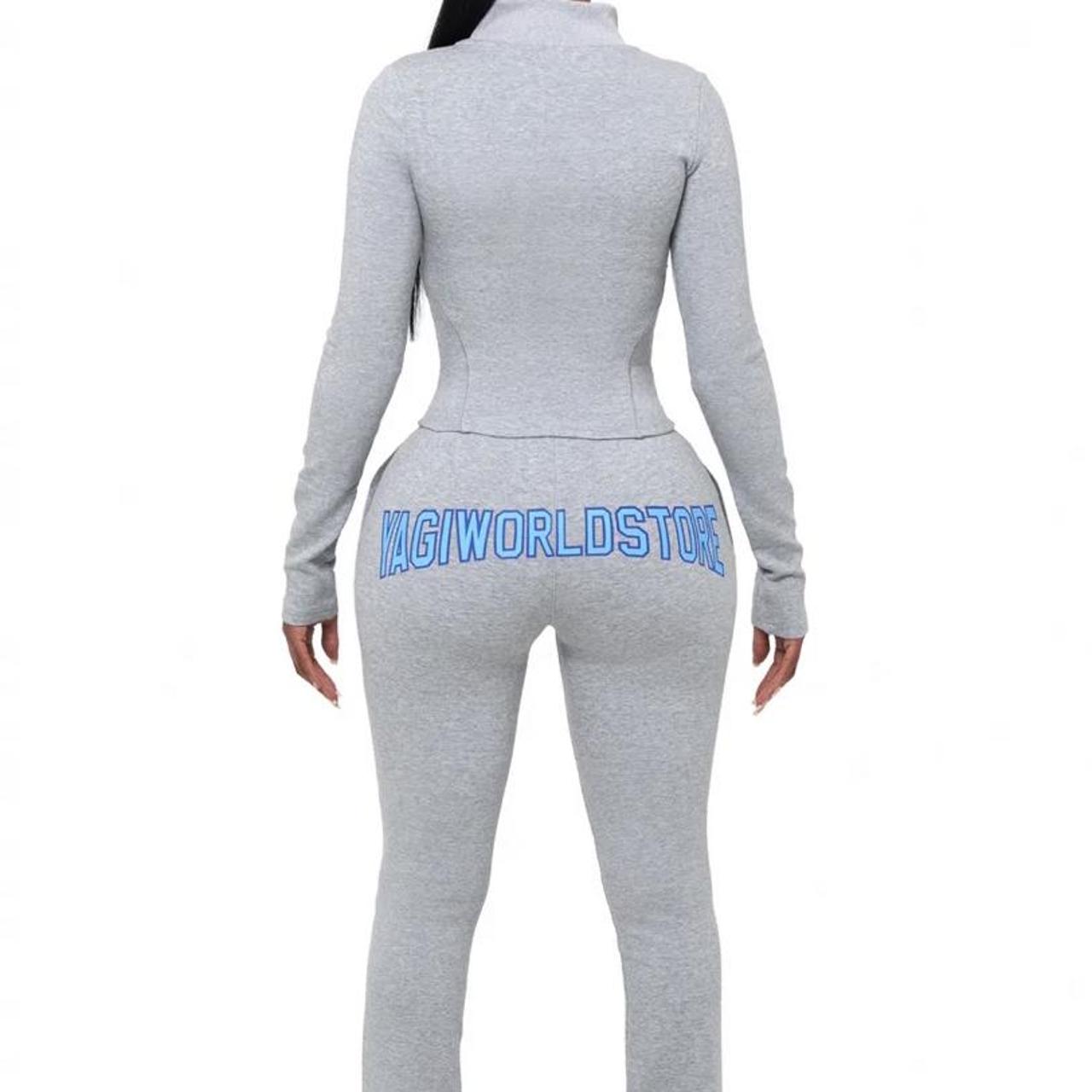 Yagi world grey kloud komfy tracksuit size xs Yagi Depop