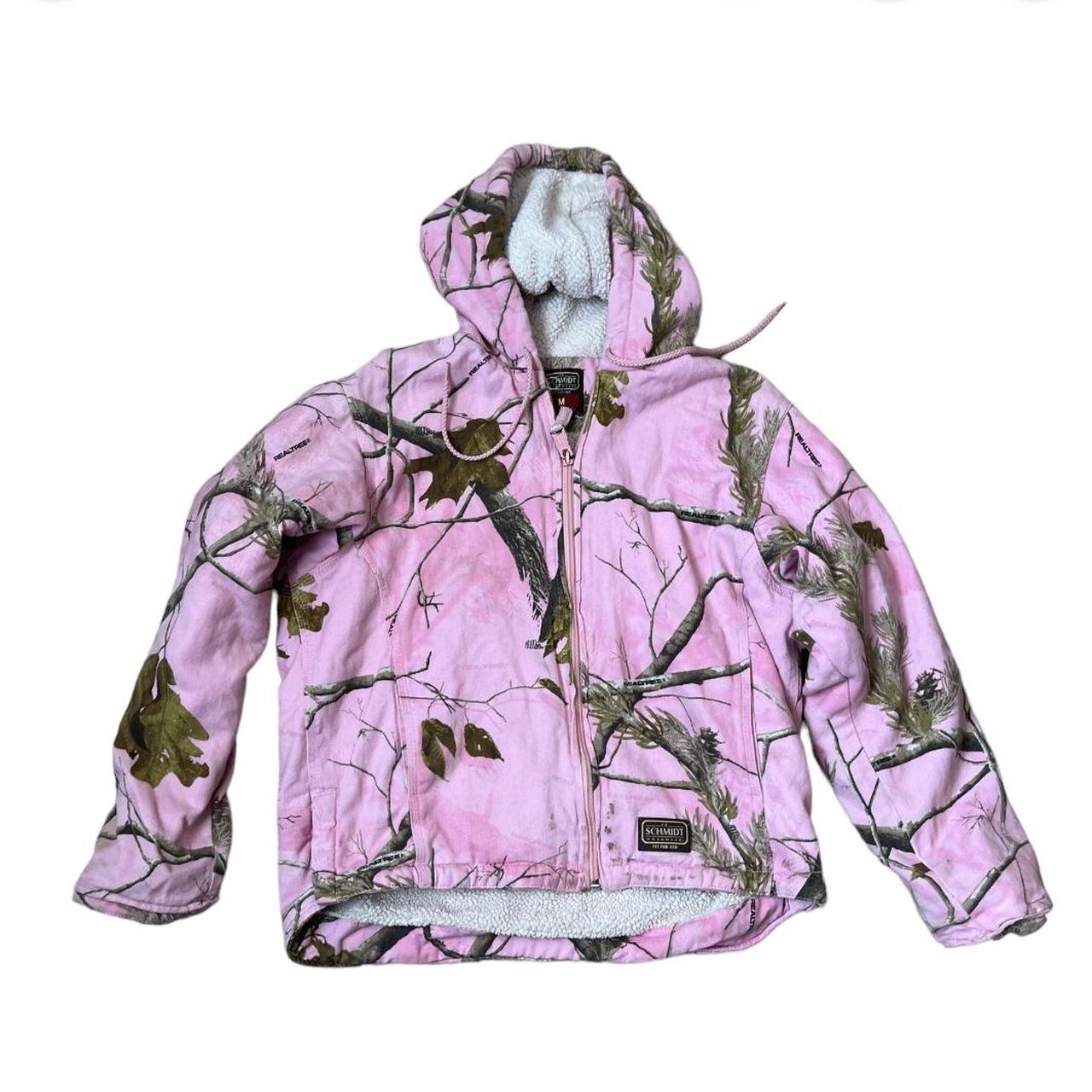 Real tree Pink Camo Jacket Size M... - Depop